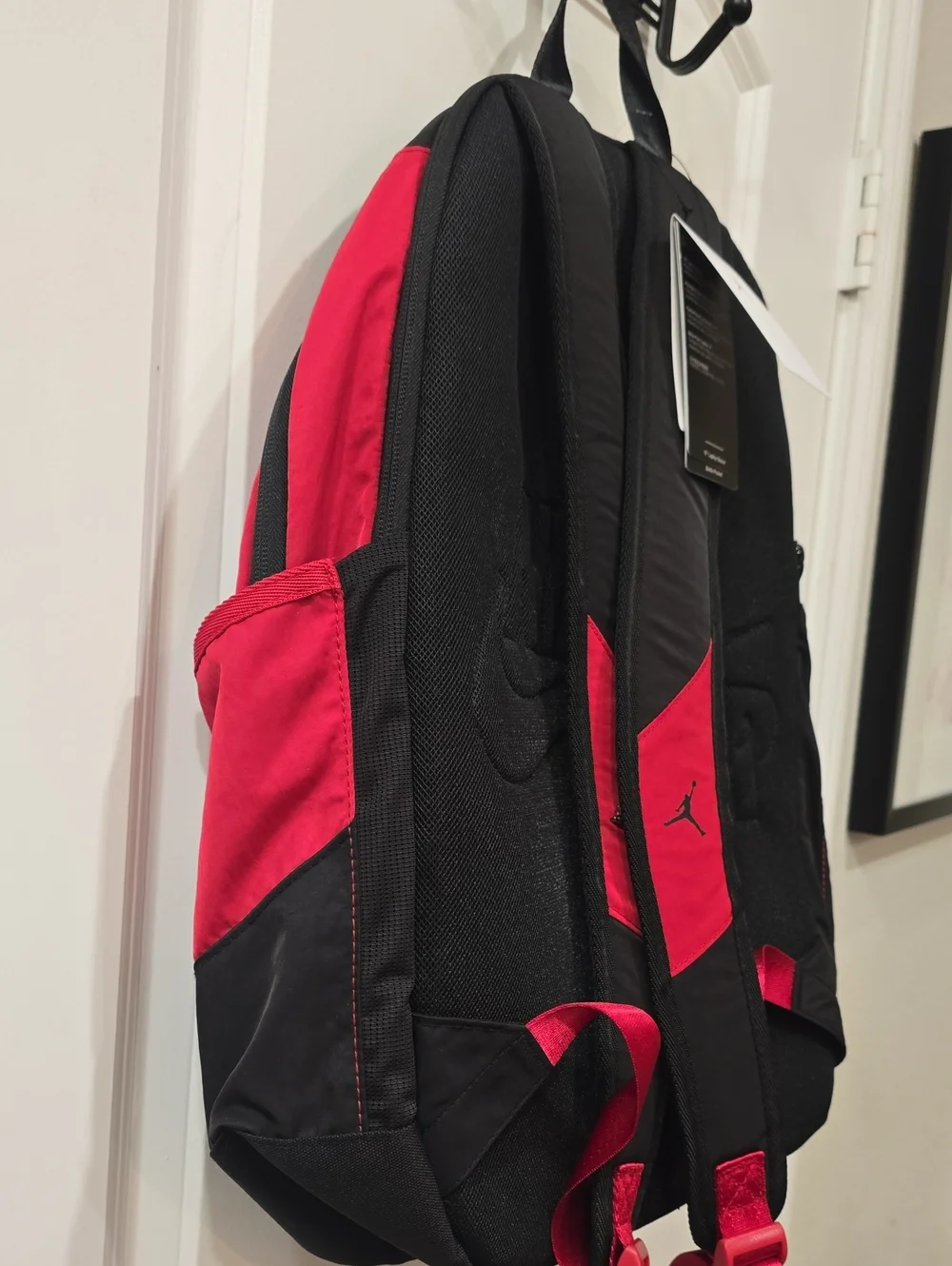 Jordan Flightcore Backpack- Black/Gym Red